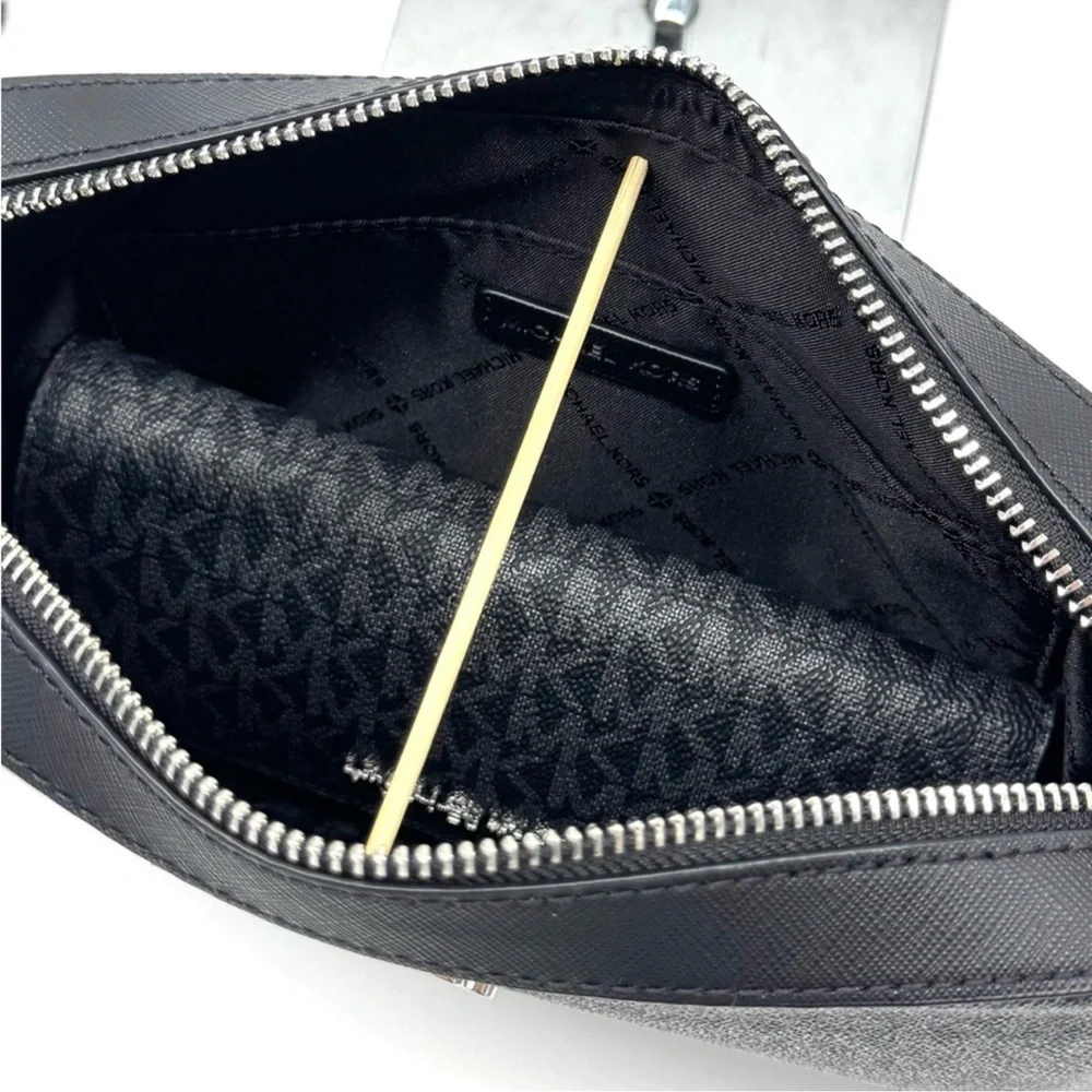Michael Kors Large Jet Set Travel Logo Crossbody Bag & Matching Trifold Wallet
